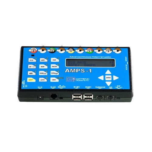 Медицинский симулятор для контроля нескольких показателей - AMPS-1 - Datrend Systems - жизненно-важных признаков / для интенсивной терапии / для неотложной медицинской помощи