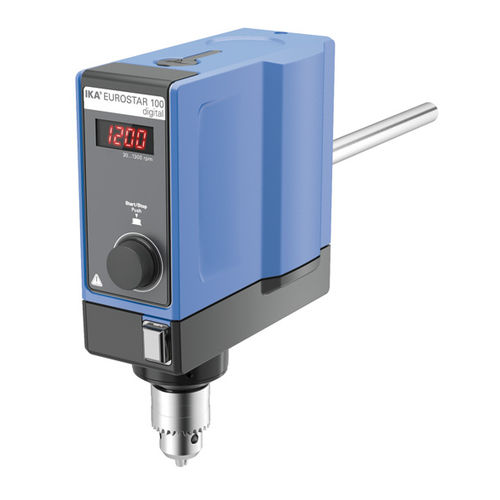 Винтовое cмеситель для лабораторий - EUROSTAR 100  - IKA - цифровое
