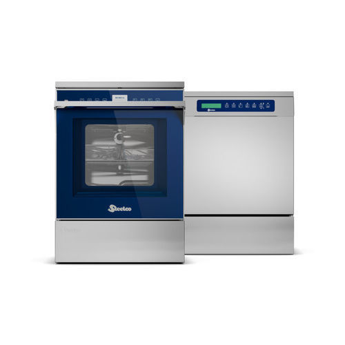 Автоматическая машина для мытья стеклянной посуды - LAB 500 series - Steelco - для лабораторий / для воды / путем опрыскивания