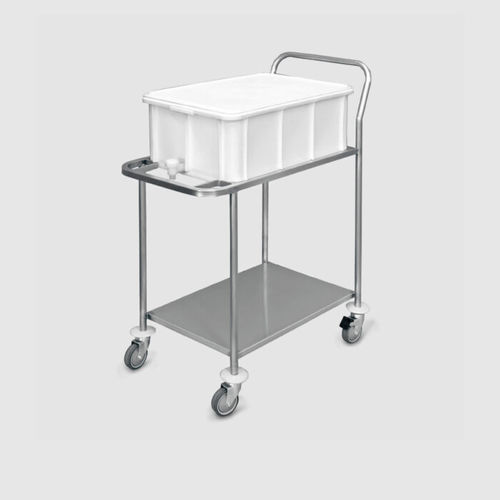 Тележка для контейнера для стерилизации - 999M0BSC0005 - Steelco - для лабораторных материалов / транспортная / с открытой структурой