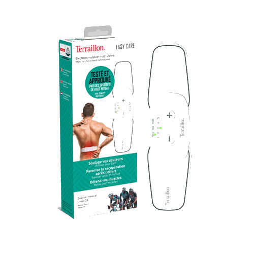 Подушечка для электростимуляции - EASY CARE Multi-functional - Terraillon - закрепляемый на теле / TENS / EMS
