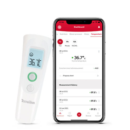 Программное обеспечение с беспроводной сетью - THERMO SMART - Terraillon - медицинское / для анализа / для контроля
