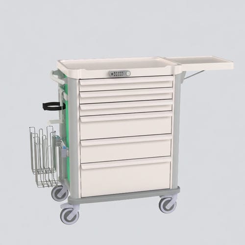 Медицинская тележка - Eolis® - VILLARD MÉDICAL - для больниц / для расходных материалов / для медицинских приборов