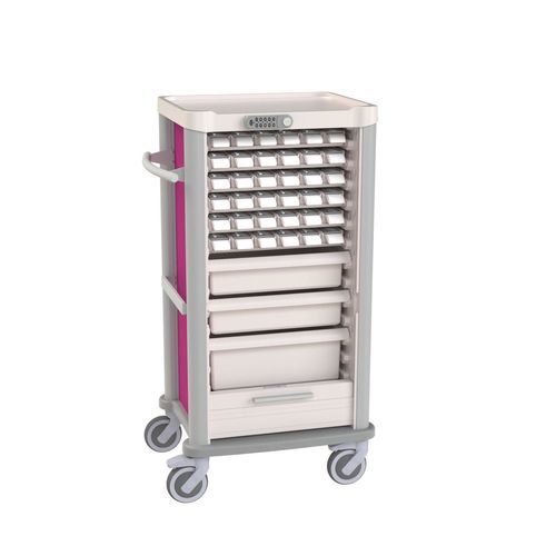 Медицинская тележка - Eolis® COMPACT - VILLARD MÉDICAL - для медикамента / транспортная / для хранения