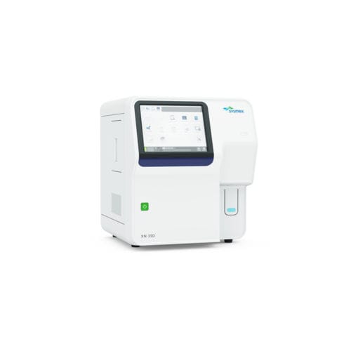Автоматический гематологический анализатор - XN-350 - Sysmex Europe - компактный / с дифференциацией на 5 частей / флуоресцентная проточная цитометрия