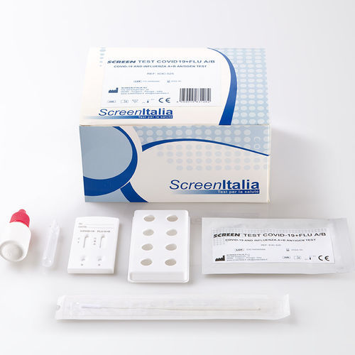 Набор для теста COVID-19 - SC-1262-20 - SCREEN ITALIA - гриппа / SARS-COV-2 / гриппа А