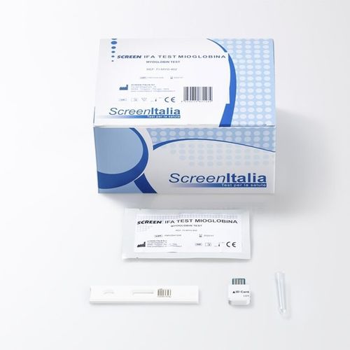 Экспресс-тест на инфаркт миокарда - SC-1484-20 - SCREEN ITALIA - миоглобина / крови / метод иммунофлюоресценции