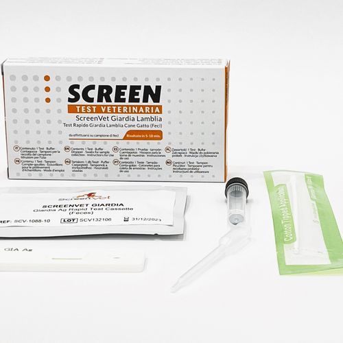 Экспресс-тест на инфекционные заболевания - 984705778 - SCREEN ITALIA - ветеринарный / на антигены / на кишечную лямблию