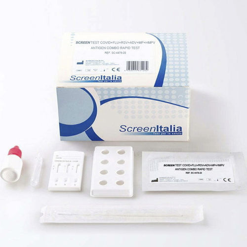 Экспресс-тест на инфекционные заболевания - SC-4478-15  - SCREEN ITALIA - COVID-19 / гриппа / на антигены