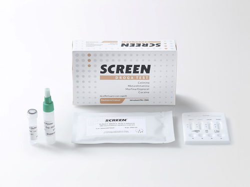 Экспресс-тест для определения лекарственных веществ - 927972303 - SCREEN ITALIA - для кокаина / для метамфетамина / для опиатов