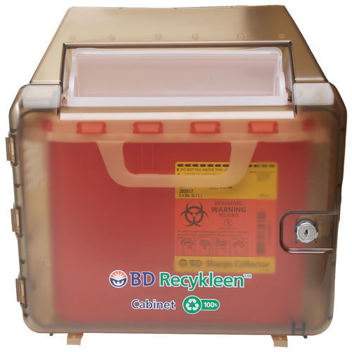 Шкаф для обеспечения безопасности - Recykleen™ - BD - мусорный контейнер / для больниц / из пластика