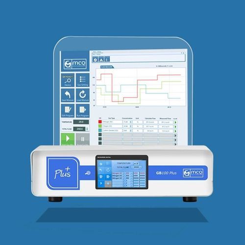 Газовый смеситель для лабораторий - GB 100 PLUS - MCQ Instruments - цифровой / с сенсорным экраном / bluetooth