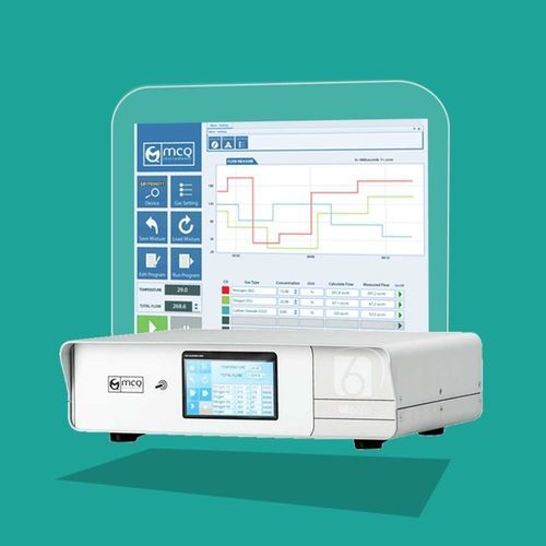 Газовый смеситель для лабораторий - GB 4000 - MCQ Instruments - цифровой / с сенсорным экраном / bluetooth