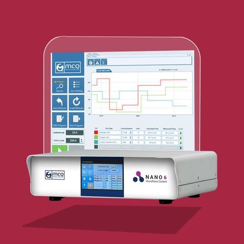 Газовый смеситель для лабораторий - GB NANO 6 - MCQ Instruments - O2 / воздушный / CO2