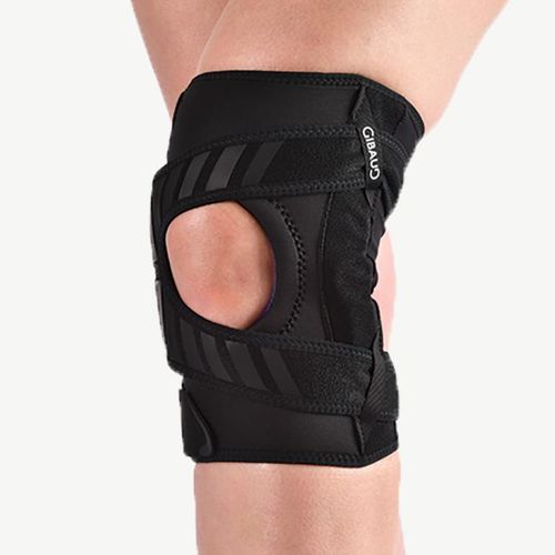 Ортез на колено - Genugib® Patella - Gibaud - стабилизация колена / с открытым коленом / шарнирный
