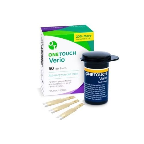 Тест-полоска для диабета - OneTouch Verio® - Lifescan - гликемии / крови