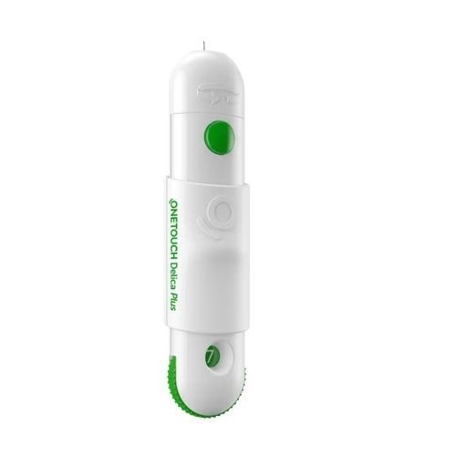 Инсулиновый шило-автопрокалыватель - OneTouch® Delica® - Lifescan - для диабета / для человека / многоразовый