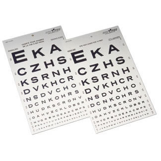Оптометрическая шкала - 116-855 - AMG Medical 