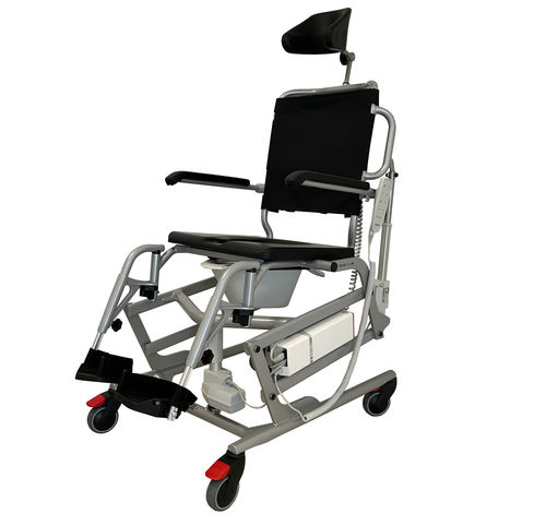 Стул для туалета для взрослых - TRITON DUAL 150 - Winncare group - с подлокотниками / с ведром / на колесиках