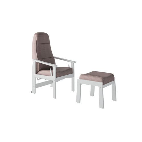 Стул для взрослых - MÉDI REPOS® - Winncare group - с подлокотниками / с высокой спинкой / с опорой для ступней