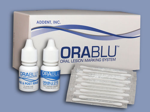 Набор для теста для осмотра ротовой полости - OraBlu - AdDent, Inc.  