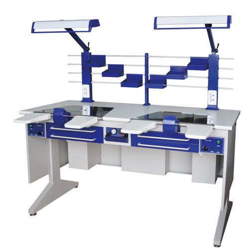 Двойное рабочее место для стоматологических лабораторий - AX-JT6 - Aixin Medical Equipment Co.,Ltd  
