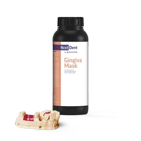 Стоматологический материал для 3D-печати - Gingiva Mask - 3D Systems - десневой