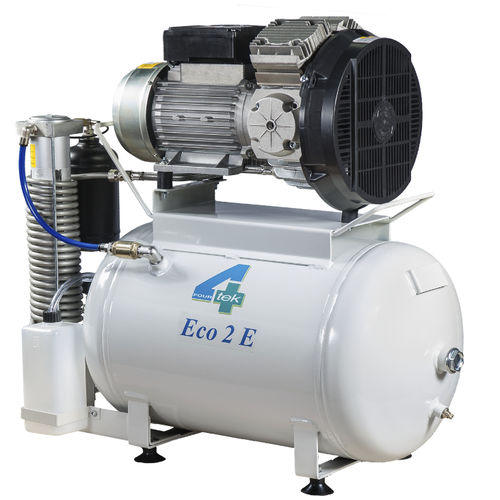 Стоматологический компрессор - ECO2 - 4TEK SRL   - медицинский / поршневый / 2 установки