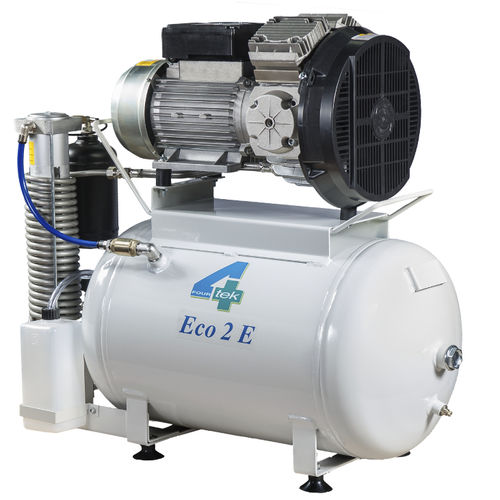 Стоматологический компрессор - ECO2E - 4TEK SRL   - медицинский / поршневый / 2 установки