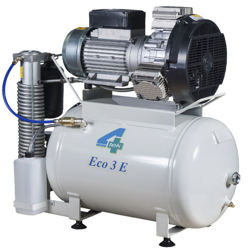 Стоматологический компрессор - ECO3E - 4TEK SRL   - медицинский / поршневый / 3 установки