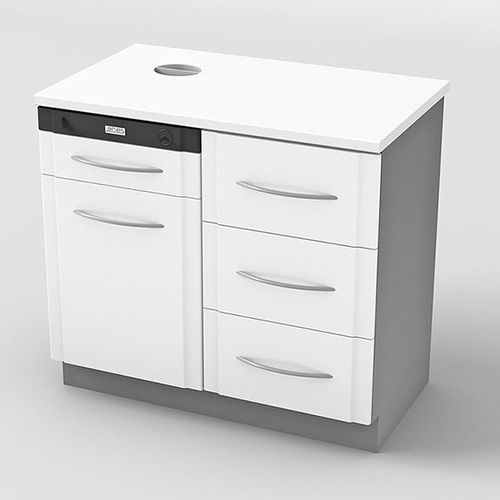 Мебельный комплект для лабораторных материалов - G106 - ARIES MEDICAL Srl - для лабораторий / для стоматологической лаборатории / с дверью