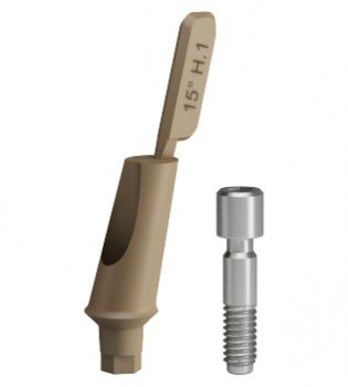 Абатмент из титана - B&B DENTAL - из ПЭЭК / из пластика / внутренний