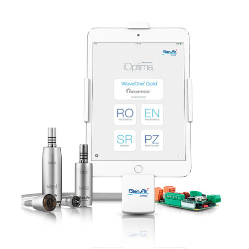 Блок управления для микродвигателя для стоматологии - iOPTIMAINT - Bien-Air Dental - электрический / со светодиодной подсветкой / полный комплект