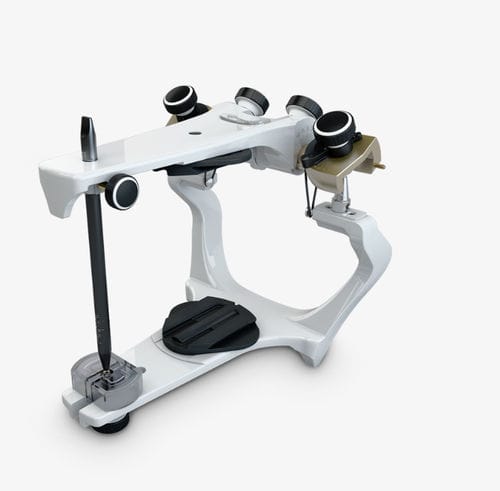 Полуадаптивный стоматологический артикулятор - 4000-S - BIO-ART EQUIPAMENTOS ODONTOLÓGICOS - с магнитной системой сборки / со стоматологической ортодонтической лицевой дугой / из алюминия
