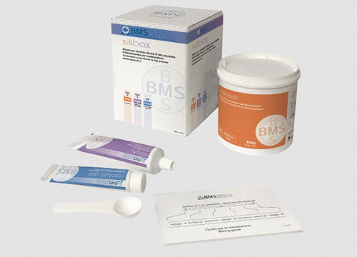 Комплект стоматологических материалов из силикона - Silibox - BMS DENTAL - для оттискных ложек / гелевый