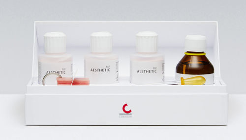 Стоматологический материал из полимера - AESTHETIC Color Set Easy Mini - Candulor - десневой / для изготовления зубных протезов / в форме порошка