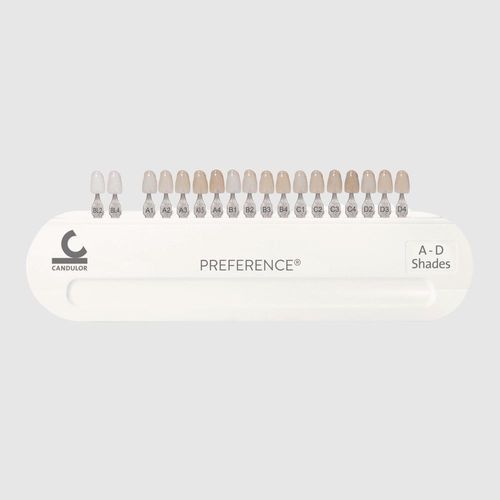 Шкала для определения цвета зубов - Preference  - Candulor