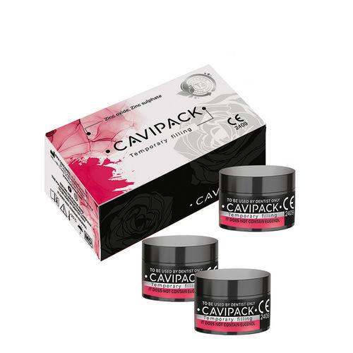 Стоматологический адгезив для распломбирования канала - CAVIPACK - CERKAMED   - для уплотнения каналов / временный