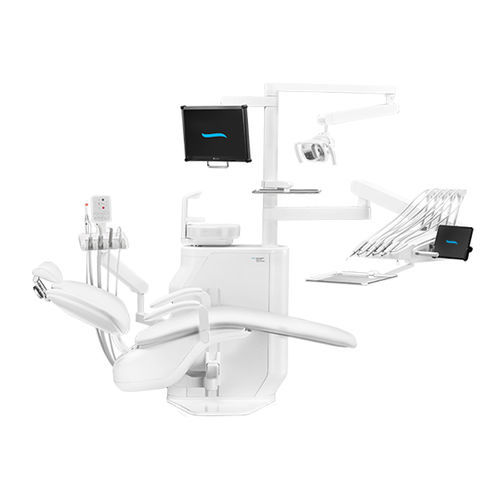 Стоматологическая установка с монитором - Model Pro 600 - DIPLOMAT DENTAL s.r.o. - с держателем инструментов / с освещением
