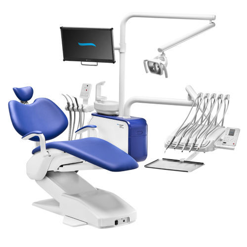 Стоматологическая установка с электрическим креслом - Model One - DIPLOMAT DENTAL s.r.o. - с гибким подголовником / компактная / с монитором