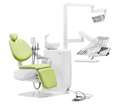 Стоматологическая установка с гибким подголовником - Model Pro 600/800 - DIPLOMAT DENTAL s.r.o. - амбидекстр / с монитором / с аппаратом для гигиены