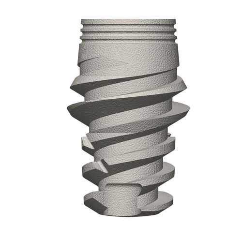 Конический зубной имплантат - Saturn Premium series - Cortex-Dental Implants Industries - из титана / внутренний шестиугольник / прямой
