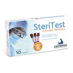 Биодиндикатор для стерилизации - SteriTest  - CRISTOFOLI EQUIPAMENTOS de SEGURANCA - LTdA   - медицинский