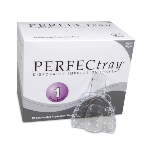 Стоматологическая оттискная ложка частичный зубной ряд - PERFECtray®#1  - DenMat Holdings - перфорированная