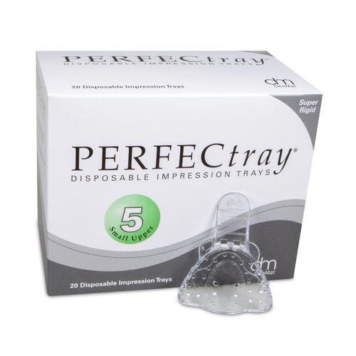 Стоматологическая оттискная ложка частичный зубной ряд - Perfectray® #5  - DenMat Holdings - верхняя / перфорированная