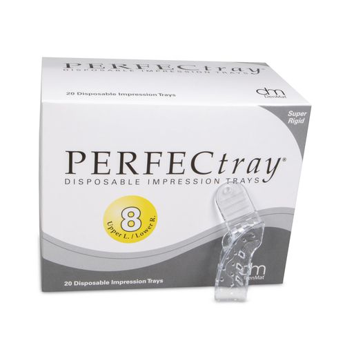 Стоматологическая оттискная ложка частичный зубной ряд - Perfectray® #8  - DenMat Holdings - верхняя / низшая / перфорированная