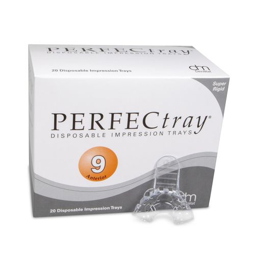 Стоматологическая оттискная ложка частичный зубной ряд - Perfectray® #9  - DenMat Holdings - верхняя / низшая / перфорированная