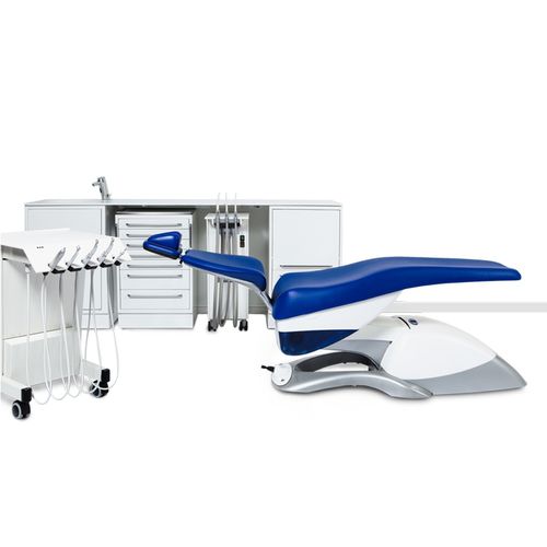 Стоматологическая установка с креслом -  DSA 2000L - Dental International b.v.   - с держателем инструментов