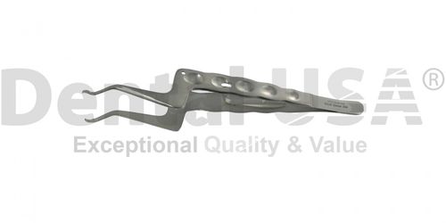 Стоматологический пинцет для диагностики - 6523 - Power Dental USA - изогнутый