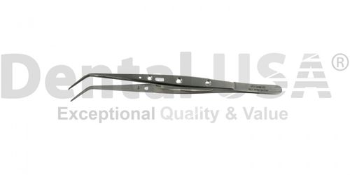 Стоматологический пинцет для диагностики - 6517L - Power Dental USA - изогнутый